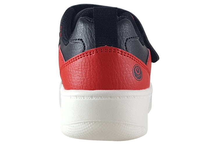 Skechers Show Maddox 400623L Red/Black Boys Sports