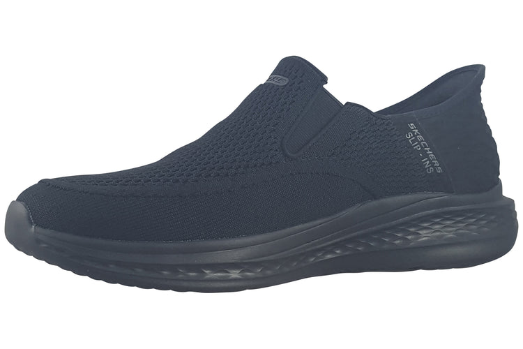 Skechers Slip-Ins Slade Deacon 210887 Black Mens Trainers