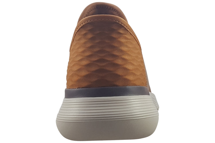 Skechers Slip-Ins Garza 205046 Light Tan Mens Trainers