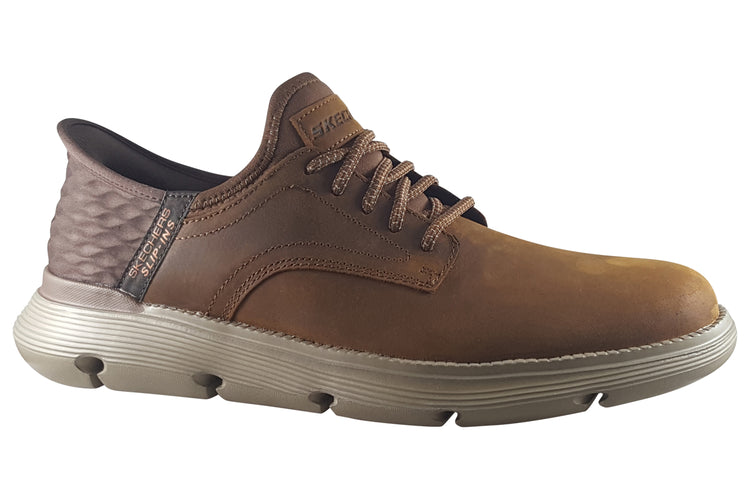 Skechers Slip-Ins Garza 205046 Tan Mens Trainers