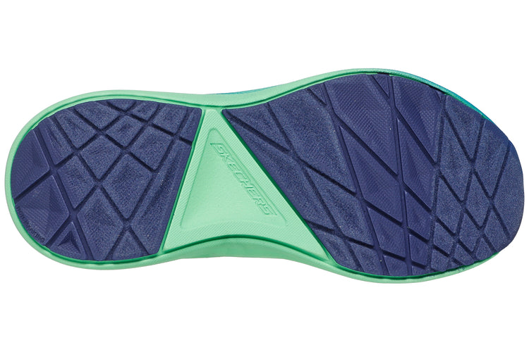 Skechers Stable Pacer 404023L Navy/Lime Boys Sports