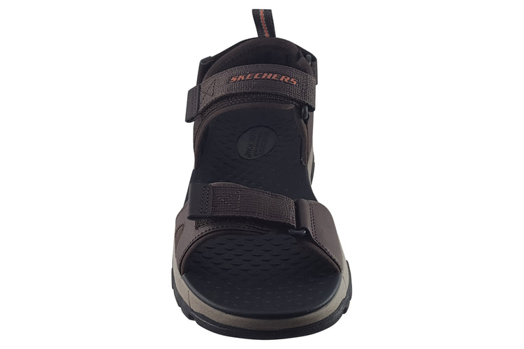 Skechers Tresmen Ryer 205112 Choc Mens Shoes