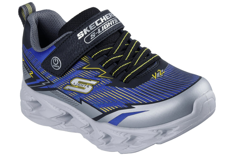 Skechers Vortex 2.0 400605L Silver/Black Boys Sports