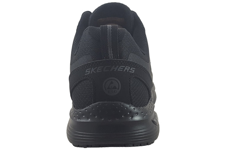 Skechers Work Arch Axtell 200025EC Black Mens Trainers