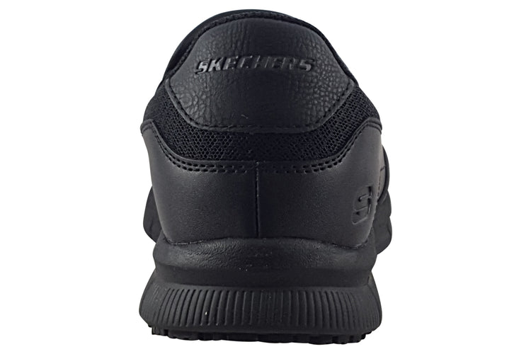 Skechers Work Groton 77157EC Black Mens Trainers