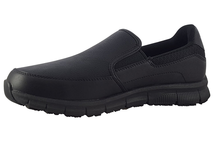 Skechers Work Groton 77157EC Black Mens Trainers