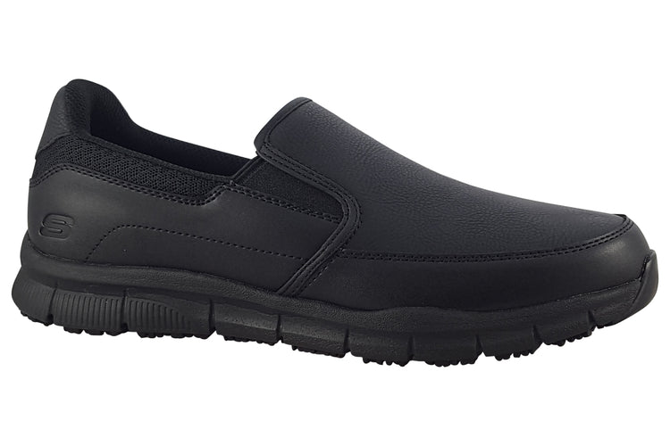 Skechers Work Groton 77157EC Black Mens Trainers