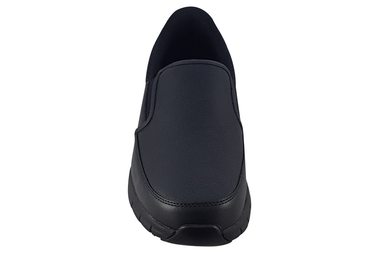 Skechers Work Groton 77157EC Black Mens Trainers