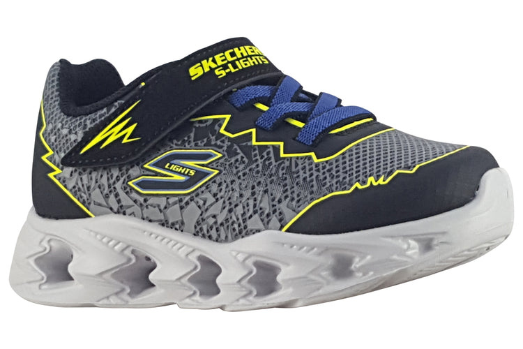 Skechers Zorento Inf 400603N Black/Yellow Boys Sports