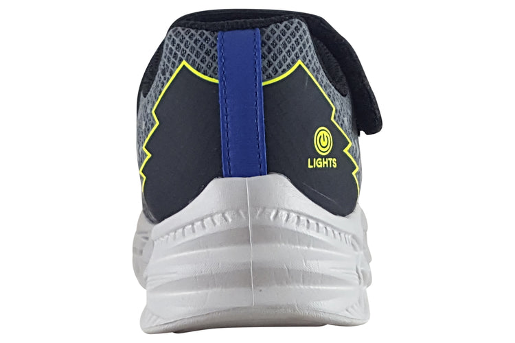 Skechers Zorento Vortex 2.0 400603L Black/Yellow Boys Sports