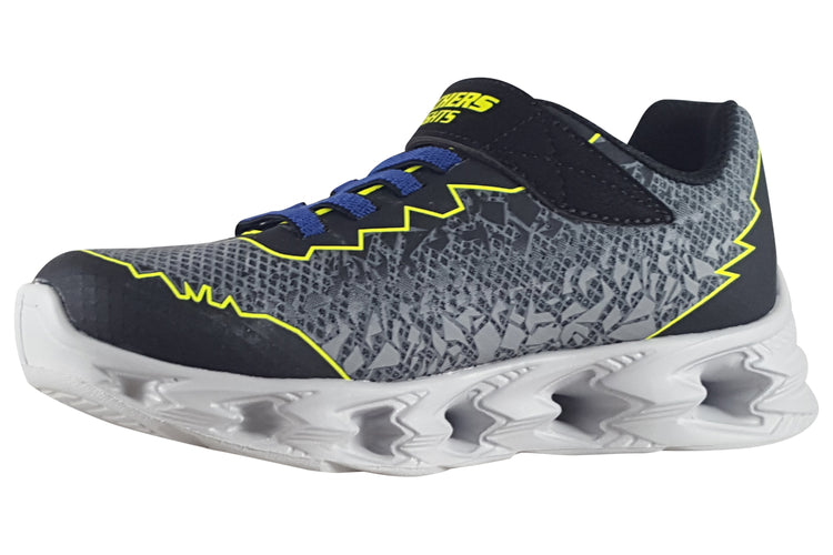 Skechers Zorento Vortex 2.0 400603L Black/Yellow Boys Sports
