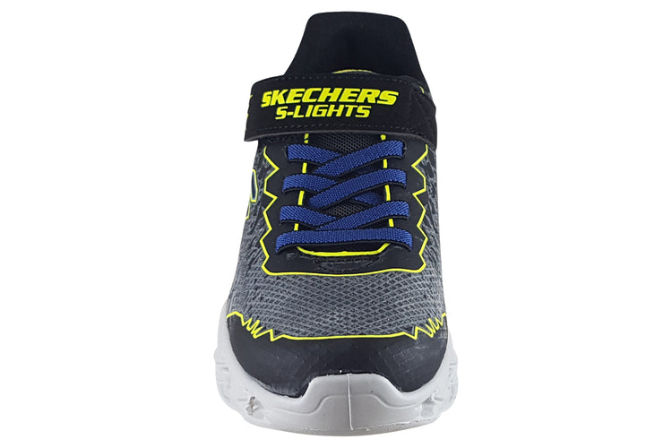 Skechers Zorento Vortex 2.0 400603L Black/Yellow Boys Sports