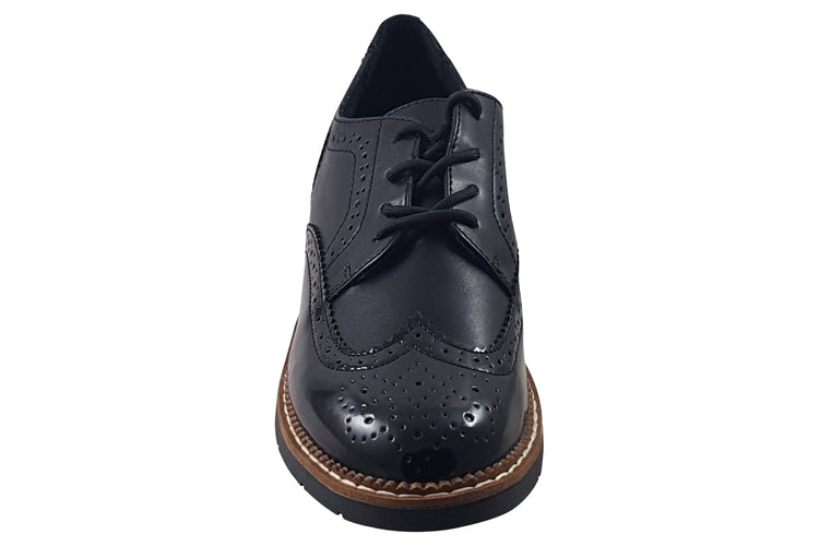 S.Oliver Dale-5 23604-41 Black Combi Womens Shoes