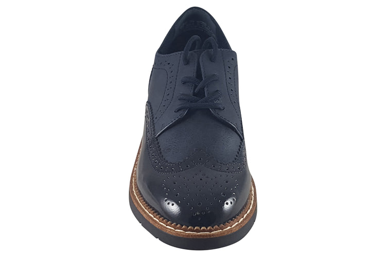 S.Oliver Dale-5 23604-41 Navy Combi Womens Shoes