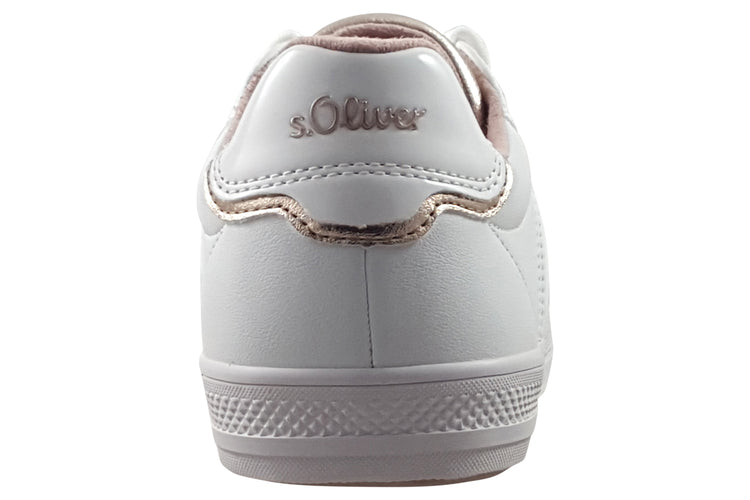 S.Oliver Janice 23642-42 White Womens Fashion Trainers