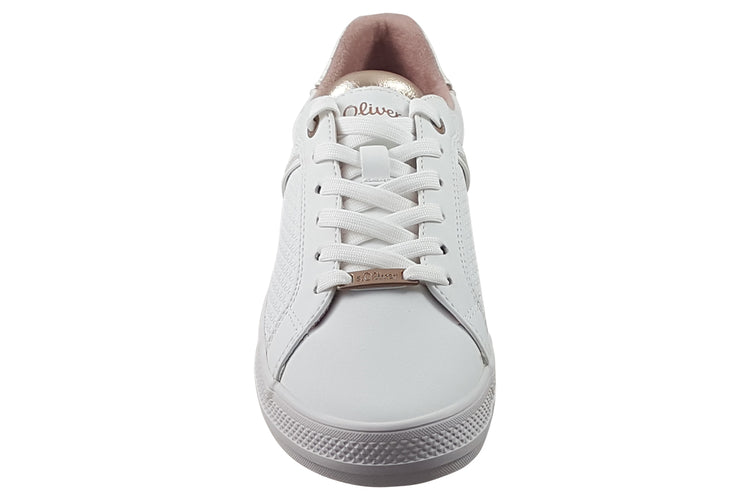 S.Oliver Janice 23642-42 White Womens Fashion Trainers
