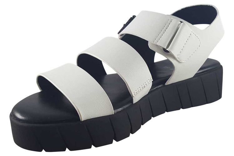 S.Oliver Martisha 28710-42 White Womens Sandals