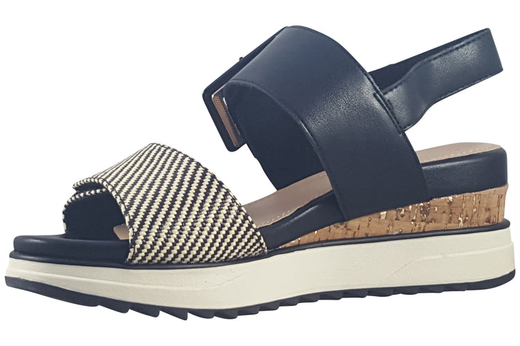 S.Oliver Sally 28705-44 Black Combi Womens Sandals