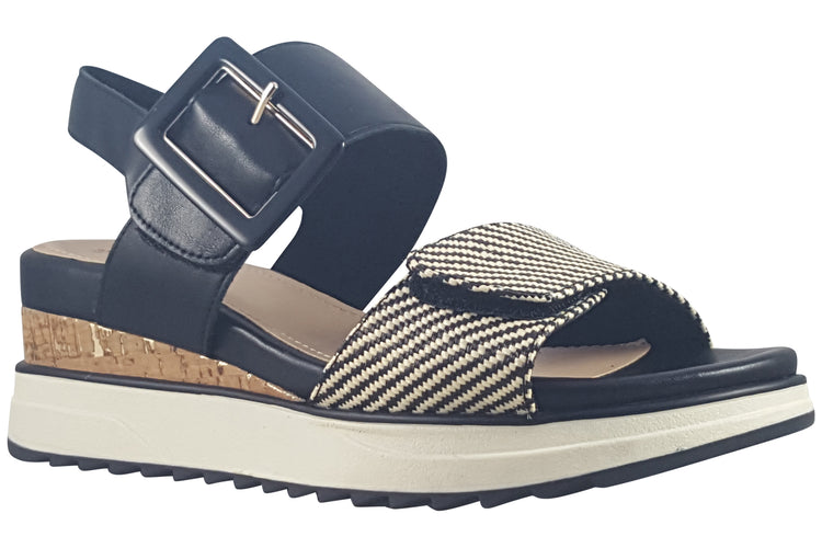 S.Oliver Sally 28705-44 Black Combi Womens Sandals