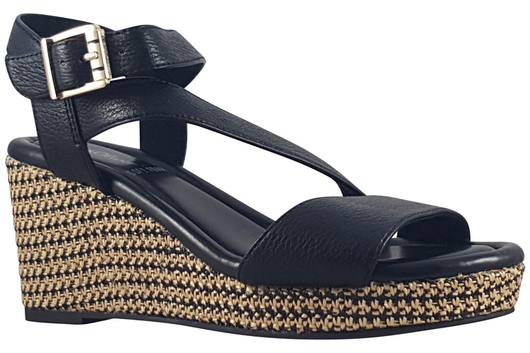S.Oliver Tabby 28707-44 Black Womens Sandals