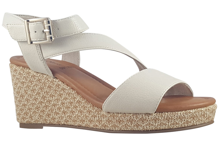 S.Oliver Tabby 28707-44 Cream Womens Sandals