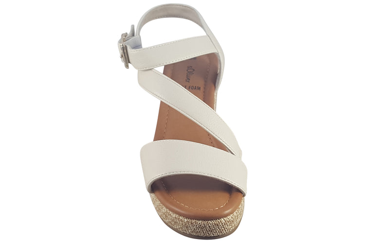 S.Oliver Tabby 28707-44 Cream Womens Sandals