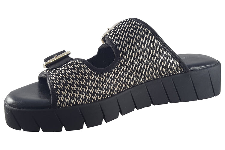 S.Oliver Winnie 27209-42 Black Womens Sandals