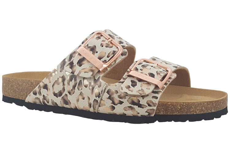 Tamaris Union-2 27503-42 Beige/Leopard Womens Sandals