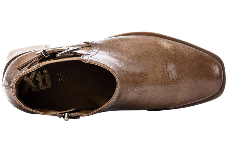 XTI Judith 144315 Beige Patent Womens Boots