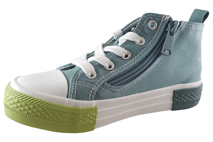 XTI Oreo Hi 150296 Jeans/Aqua Boys Canvas