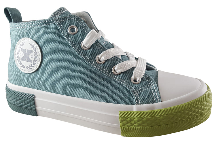 XTI Oreo Hi 150296 Jeans/Aqua Boys Canvas