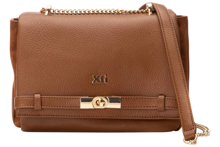 XTI Tubby Bag 184522 Camel Womens Bags