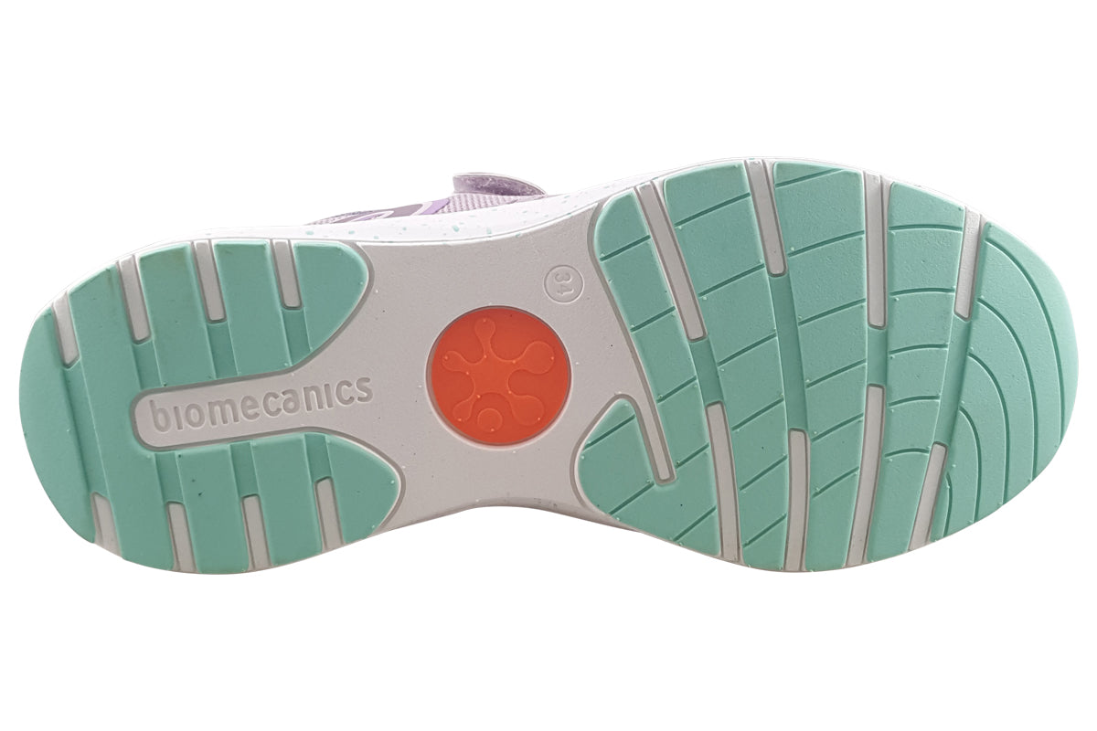 Biomecanics-Ivanka-241271D-Mauve-Aqua-Girls-Trainers-Sole