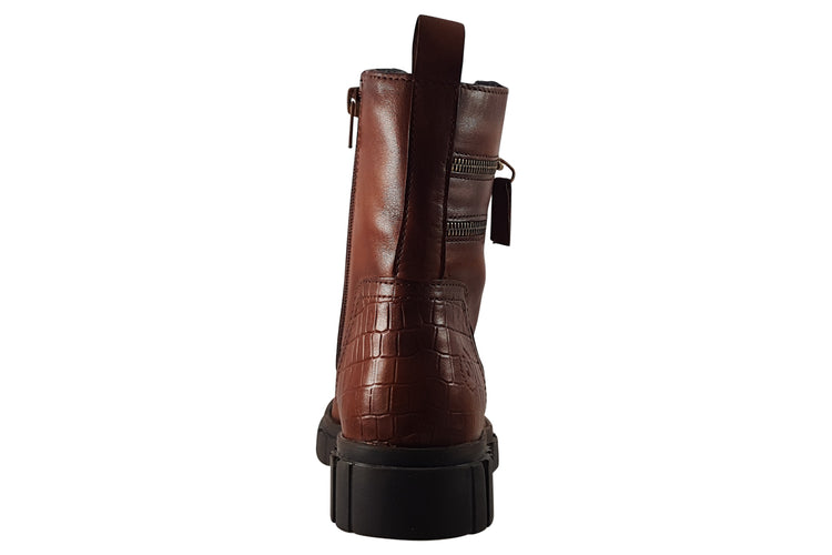 Bugatti Kathryn 432-A9634 Cognac Womens Boots