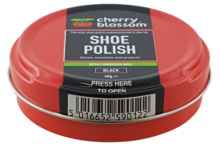 Cherry Blossom Shoe Polish Black