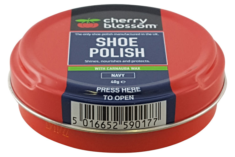 Cherry Blossom Shoe Polish Navy