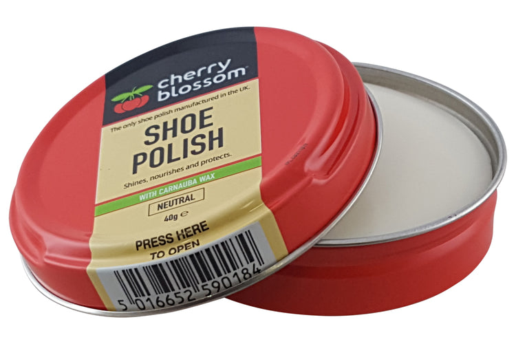 Cherry Blossom Shoe Polish Neutral