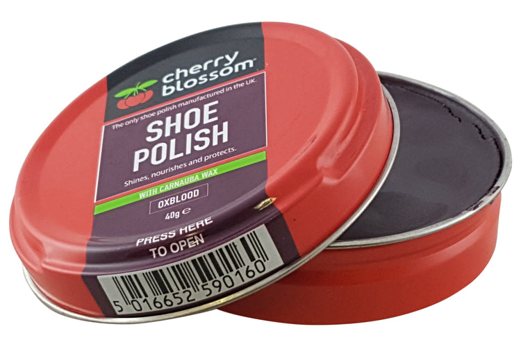 Cherry Blossom Shoe Polish Oxblood