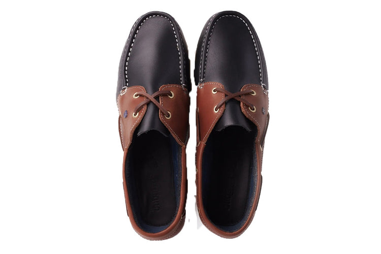 Dubarry Admirals Lds 32 Navy/Brown Womens Shoes