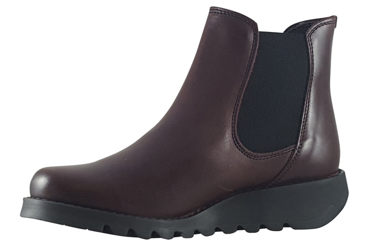 Fly London Salv P143195 Wine Womens Boots