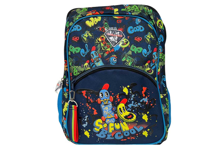 Freelander Monsters BkPk 34F342 Blue School Extras School Bags