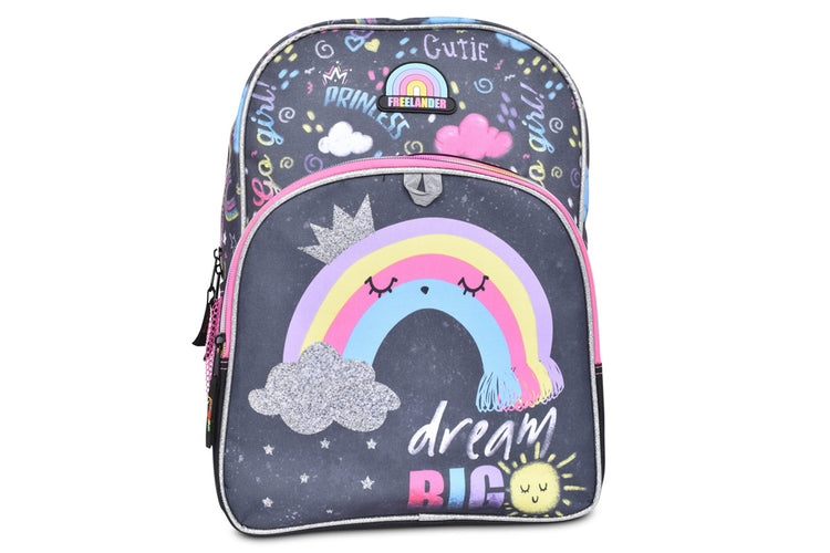 Freelander Junior BkPk G 34F327 Chalk Rainbow School Extras School Bags