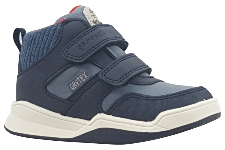 Garvalin Baby Rock B 241330A Navy/Red Boys Boots