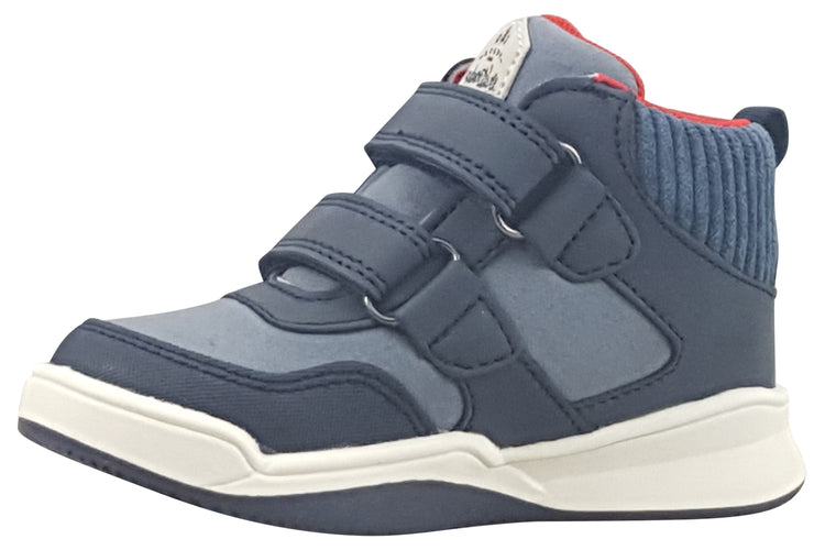Garvalin Baby Rock B 241330A Navy/Red Boys Boots