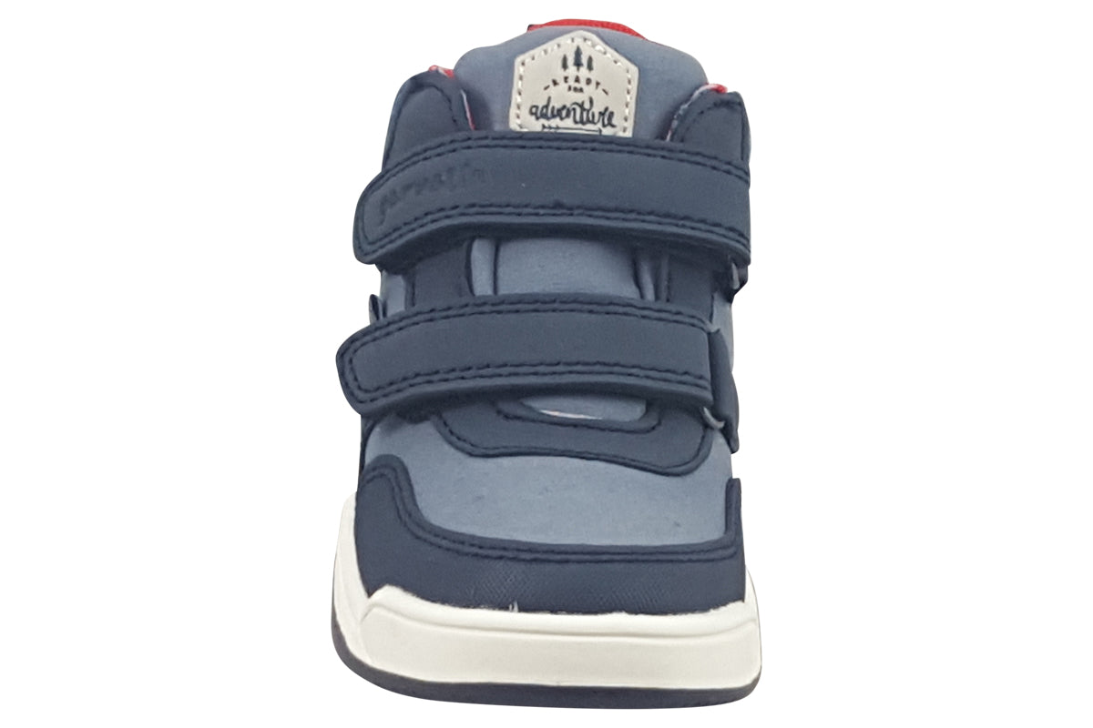 Garvalin Baby Rock B 241330A Navy/Red Boys Boots