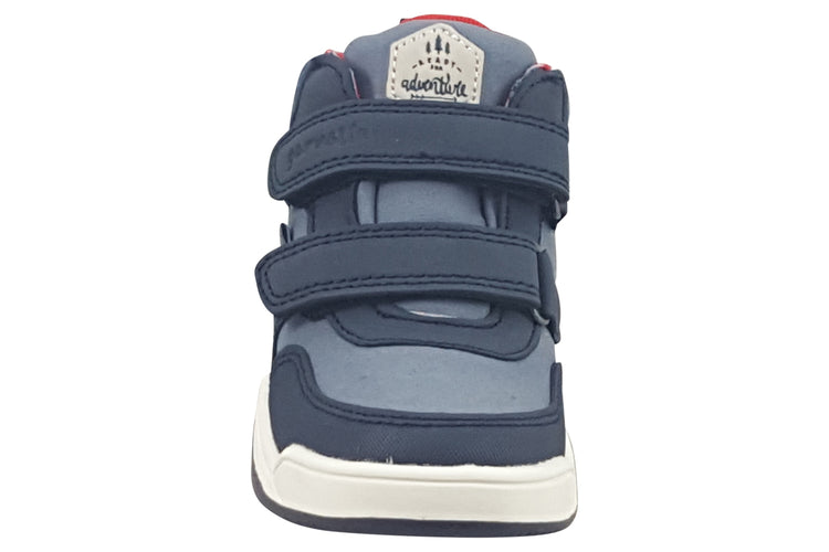 Garvalin Baby Rock B 241330A Navy/Red Boys Boots