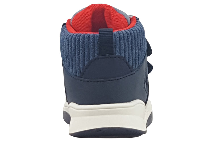 Garvalin Baby Rock B 241330A Navy/Red Boys Boots