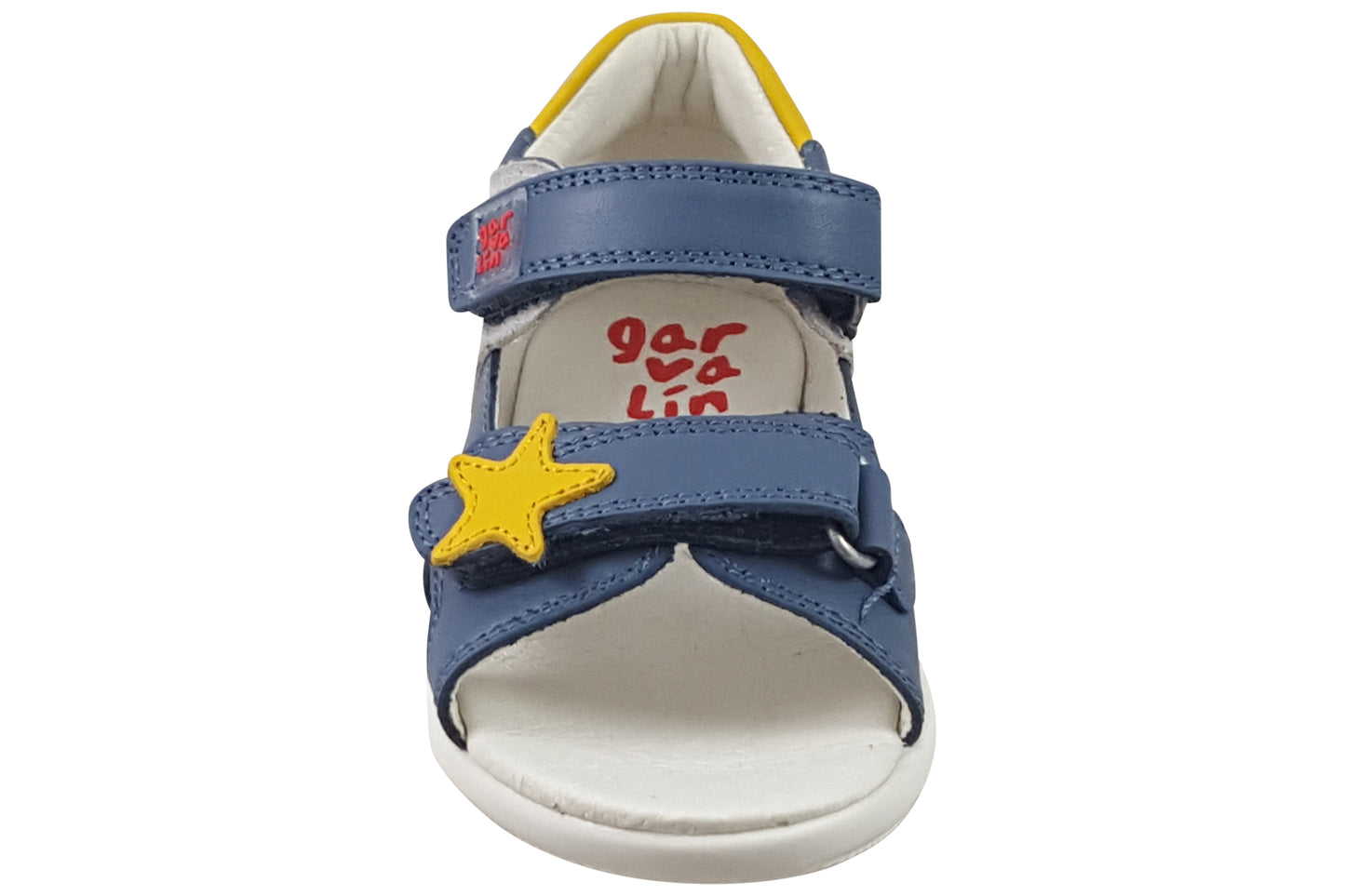 Garvalin Basic Star SDL 242318A Blue/Yellow Boys Sandals