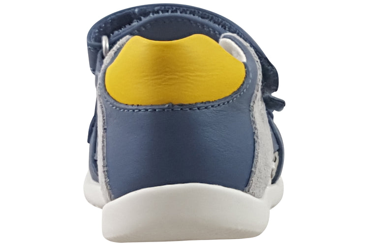 Garvalin Basic Star SDL 242318A Blue/Yellow Boys Sandals