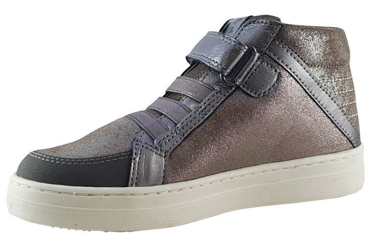 Garvalin Betty Chic 221542B Grey/Met Girls Boots